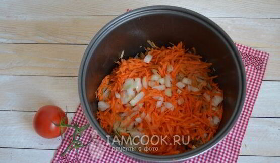 рагу овощное с мясом в мультиварке