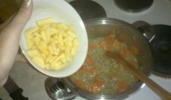 рагу с фаршем и овощами