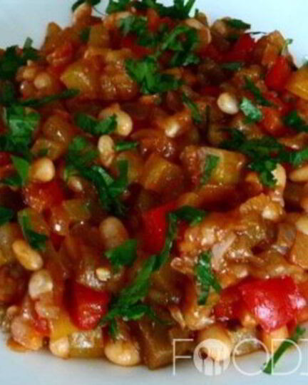 Рецепт рагу с фасолью