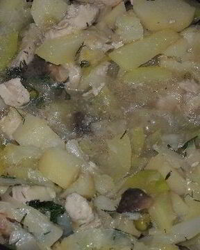 Рагу с грибами в мультиварке