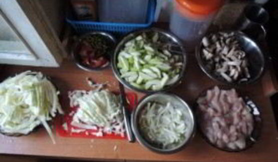 рагу с грибами в мультиварке