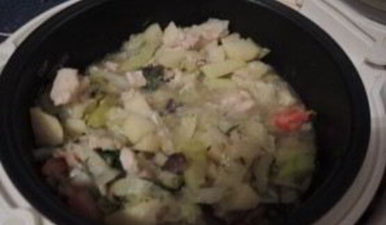 рагу с грибами в мультиварке