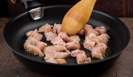 рагу с курицей и красной фасолью