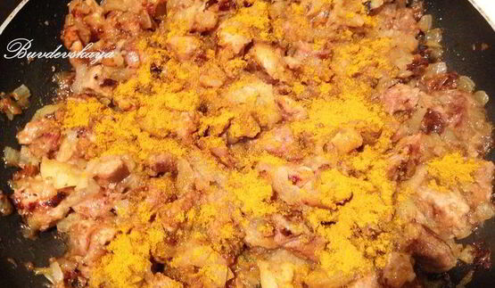 рагу с яблоками по-иракски