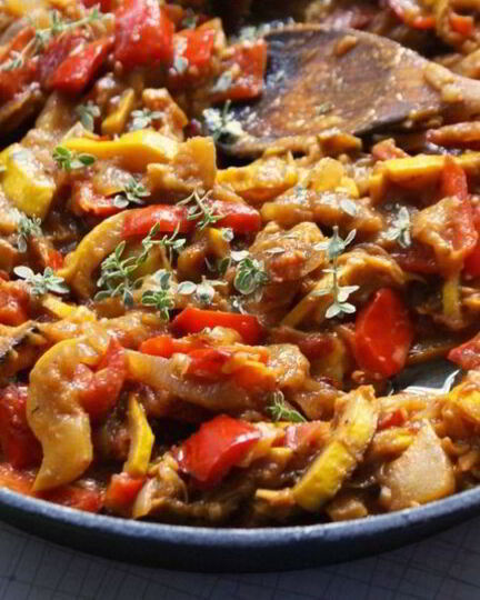 Рецепт вкусного и простого овощного рагу