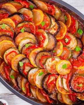 Рататуй с мясом