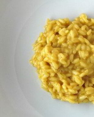 Быстрое желтое ризотто