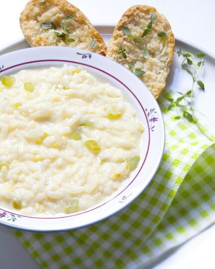 Рецепт лимонного ризотто