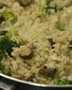 Ризотто с брокколи