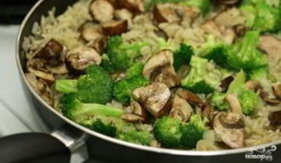 ризотто с брокколи