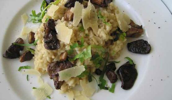 ризотто с грибами