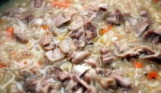 ризотто с индейкой