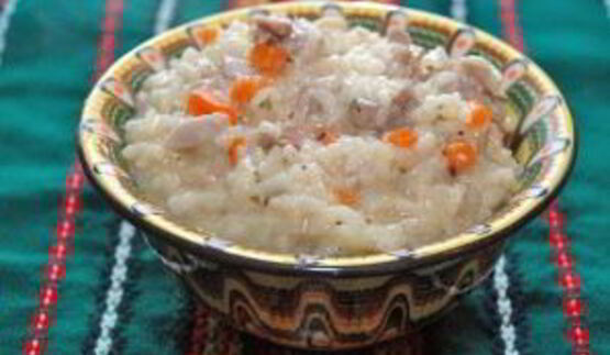 ризотто с индейкой