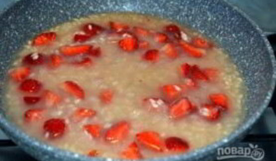 ризотто с клубникой на 14 февраля