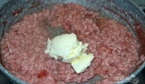 ризотто с клубникой на 14 февраля