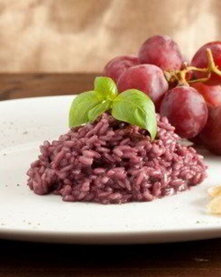 Рецепт ризотто с красным вином