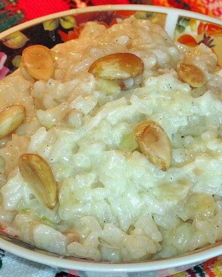 Рецепт ризотто с миндалем