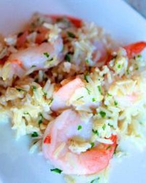 Ризотто с морепродуктами