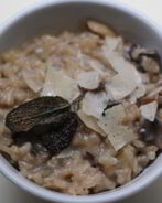 Ризотто с шампиньонами и луком