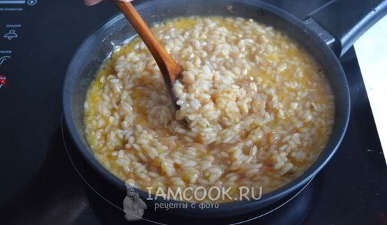 ризотто с шампиньонами