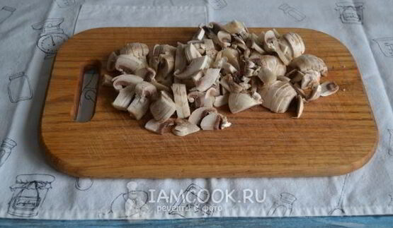 ризотто с шампиньонами