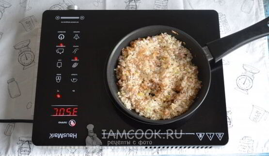 ризотто с шампиньонами