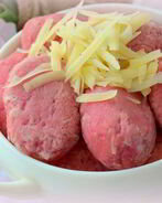 Розовые ньокки — еда настоящих блондинок