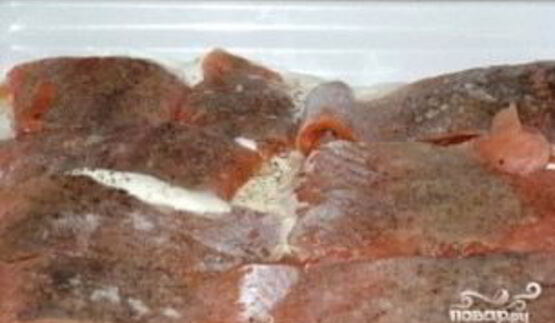 горбуша в сметане