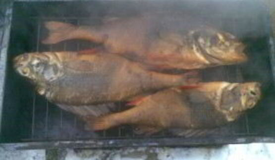 копченый окунь