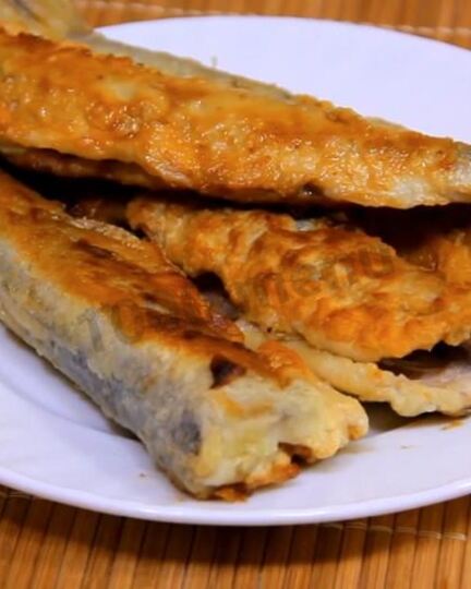Рецепт корюшки жареной в кляре