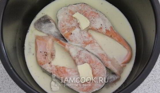 красная рыба в мультиварке