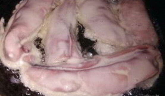 молоки лосося в кляре