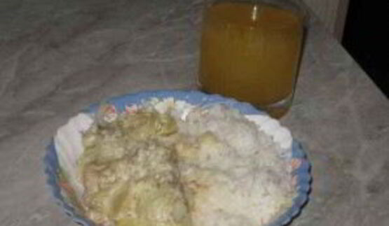 рыба, тушеная в молоке