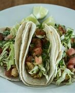 Рыба в пивном кляре с лавашом