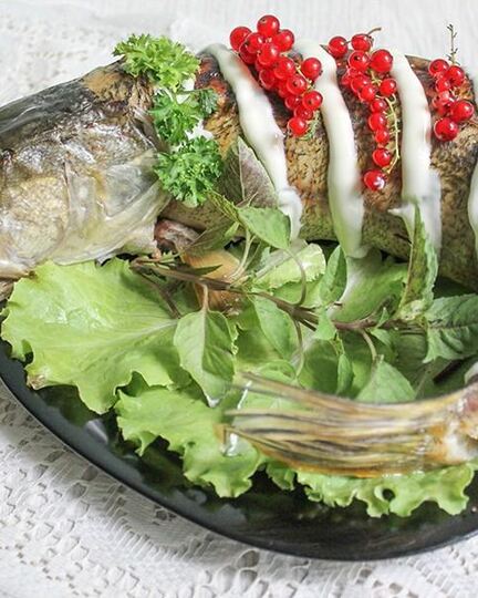 Рецепт щуки фаршированной целиком