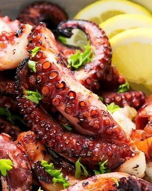 Щупальца осьминога в духовке