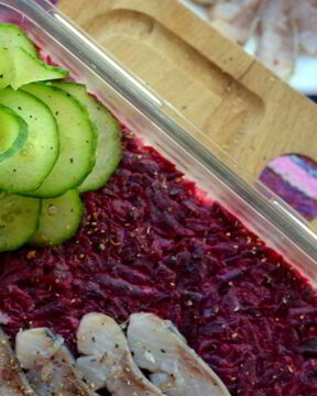 Сельдь под одеялом