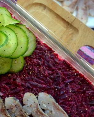 Сельдь под одеялом