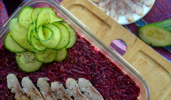 сельдь под одеялом