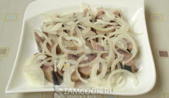 сельдь в сырном соусе