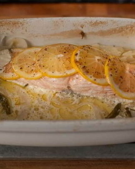 Рецепт семги в фольге в духовке