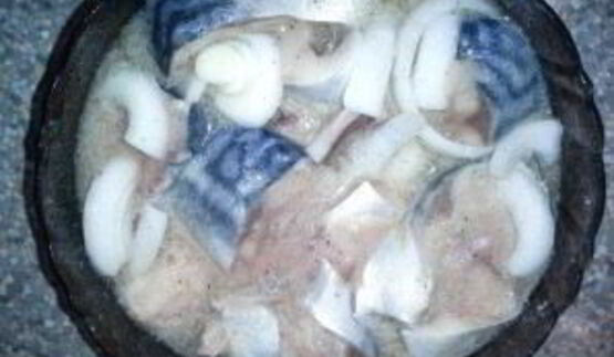 скумбрия соленая кусочками