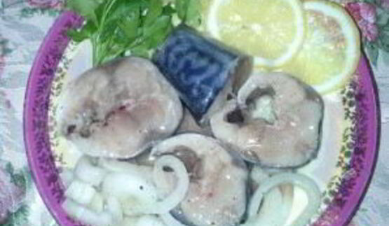 скумбрия соленая кусочками