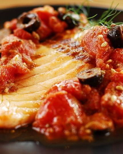 Рецепт тушеной рыбы в томате