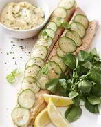 Запеченная горбуша в фольге