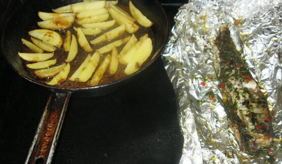 запеченная рыба не все коту минтай