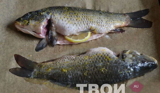 запеченный карп