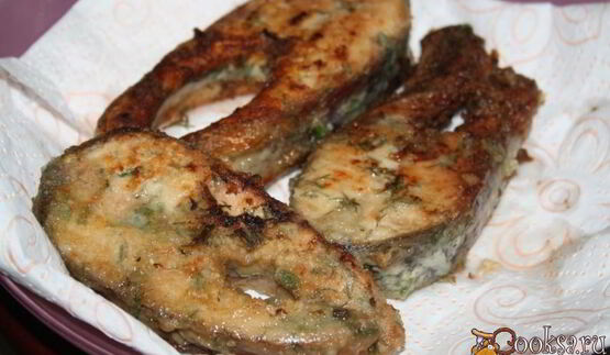 жареная форель с имбирно-апельсиновой ноткой