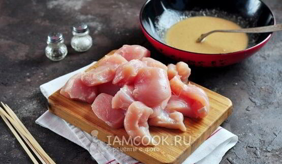 куриный шашлык в банке в духовке