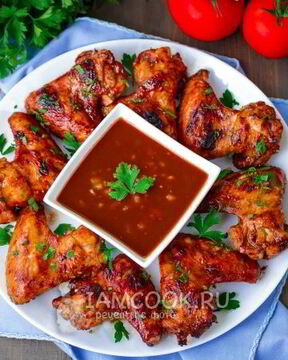 Маринад для шашлыка из куриных крылышек